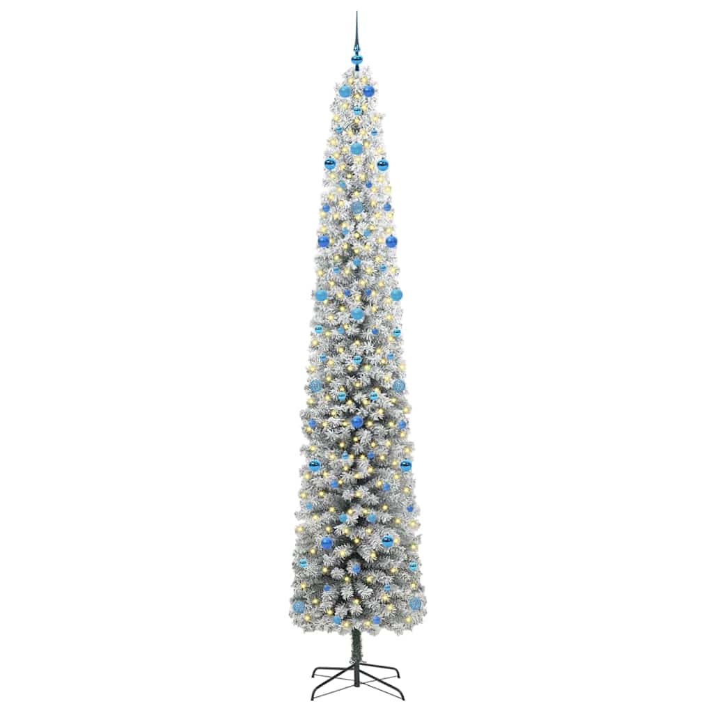 Artificial Christmas Tree with 300 LEDs with Stand Green 300 cm